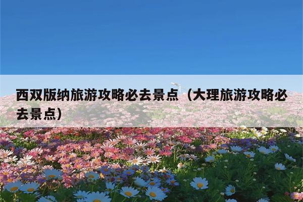 西双版纳旅游攻略必去景点（大理旅游攻略必去景点）