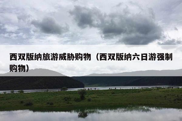 西双版纳旅游威胁购物（西双版纳六日游强制购物）