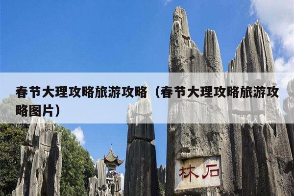 春节大理攻略旅游攻略（春节大理攻略旅游攻略图片）